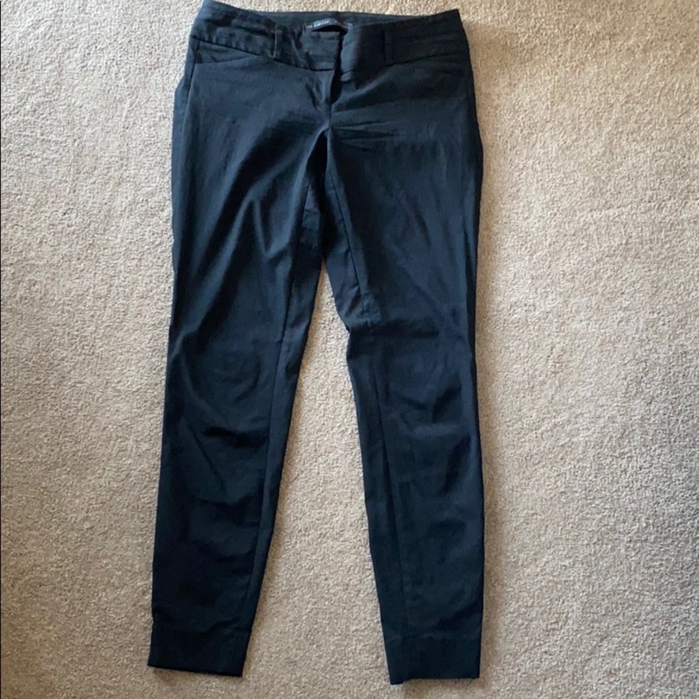 The Limited black ankle pants, stretch